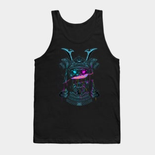 Samurai mask liquid cut Tank Top